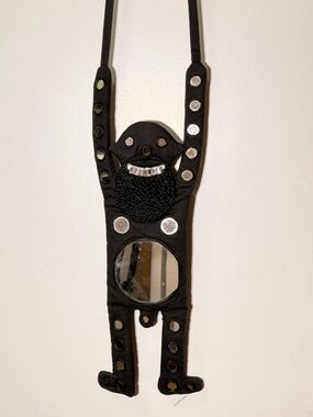 Walter Van Beirendonck Phone Bag Mirror RARE Black Strain